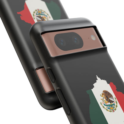 Aguascalientes Mexico Flag Map Phone Case | Mexican American Pride Tough Case for iPhone & Samsung