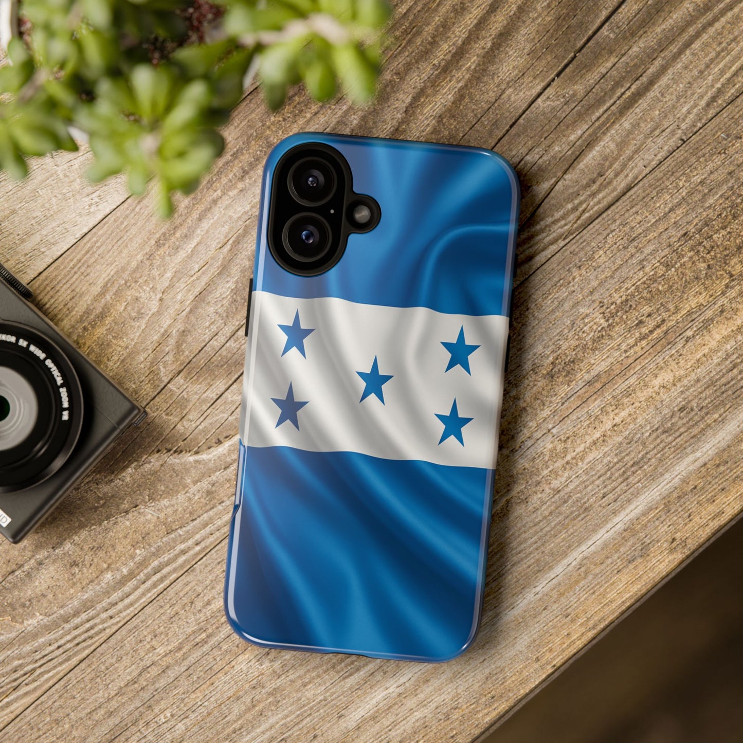 Honduras Flag Phone Case | Honduran Pride Blue & White Flag iPhone & Samsung Tough Protective Case