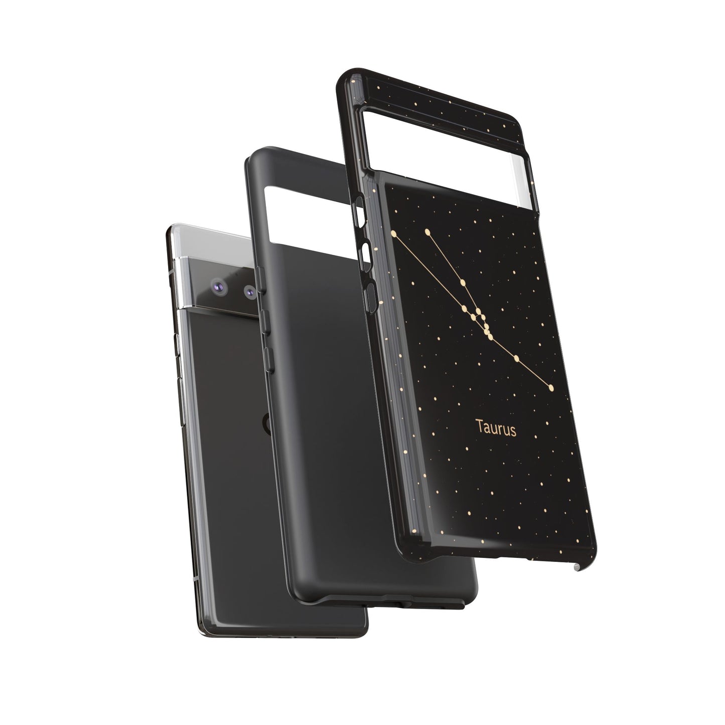 Taurus Zodiac Constellation Phone Case – Luxe Gold Celestial Cover