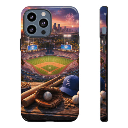 Baseball Sunset Stadium Phone Case LA Game Day Sports Aesthetic Case