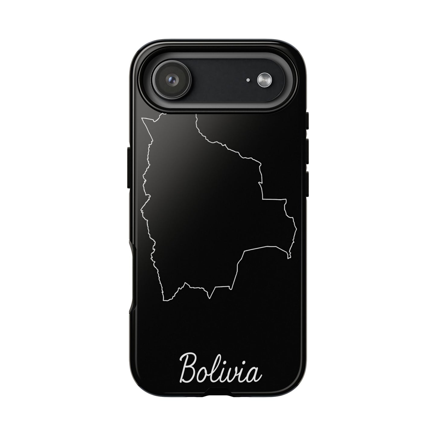 Bolivia Outline Phone Case – Minimal Country Map Tough Cover