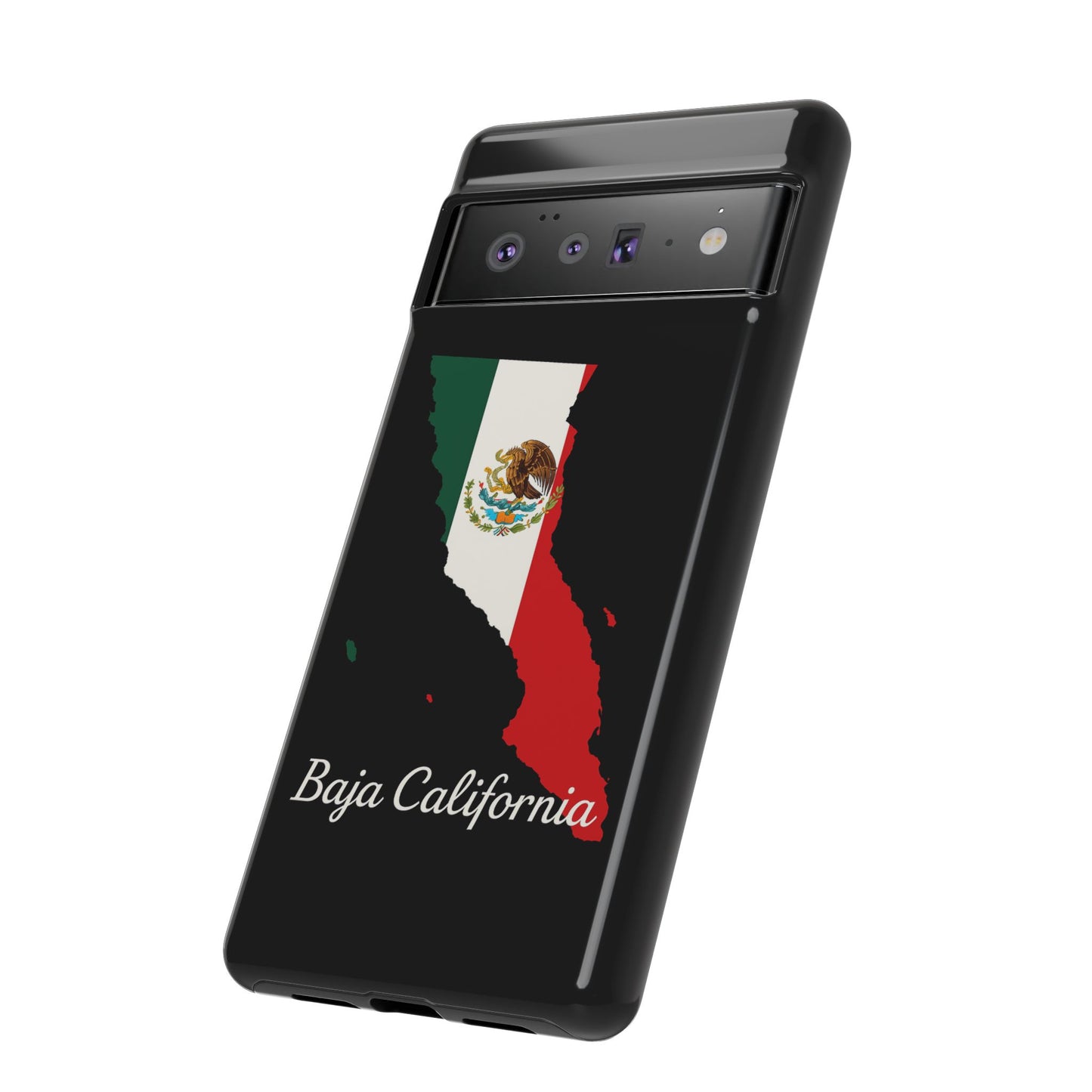 Baja California Mexico Flag Map Phone Case | Mexican American Pride Tough Case for iPhone & Samsung