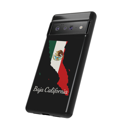 Baja California Mexico Flag Map Phone Case | Mexican American Pride Tough Case for iPhone & Samsung