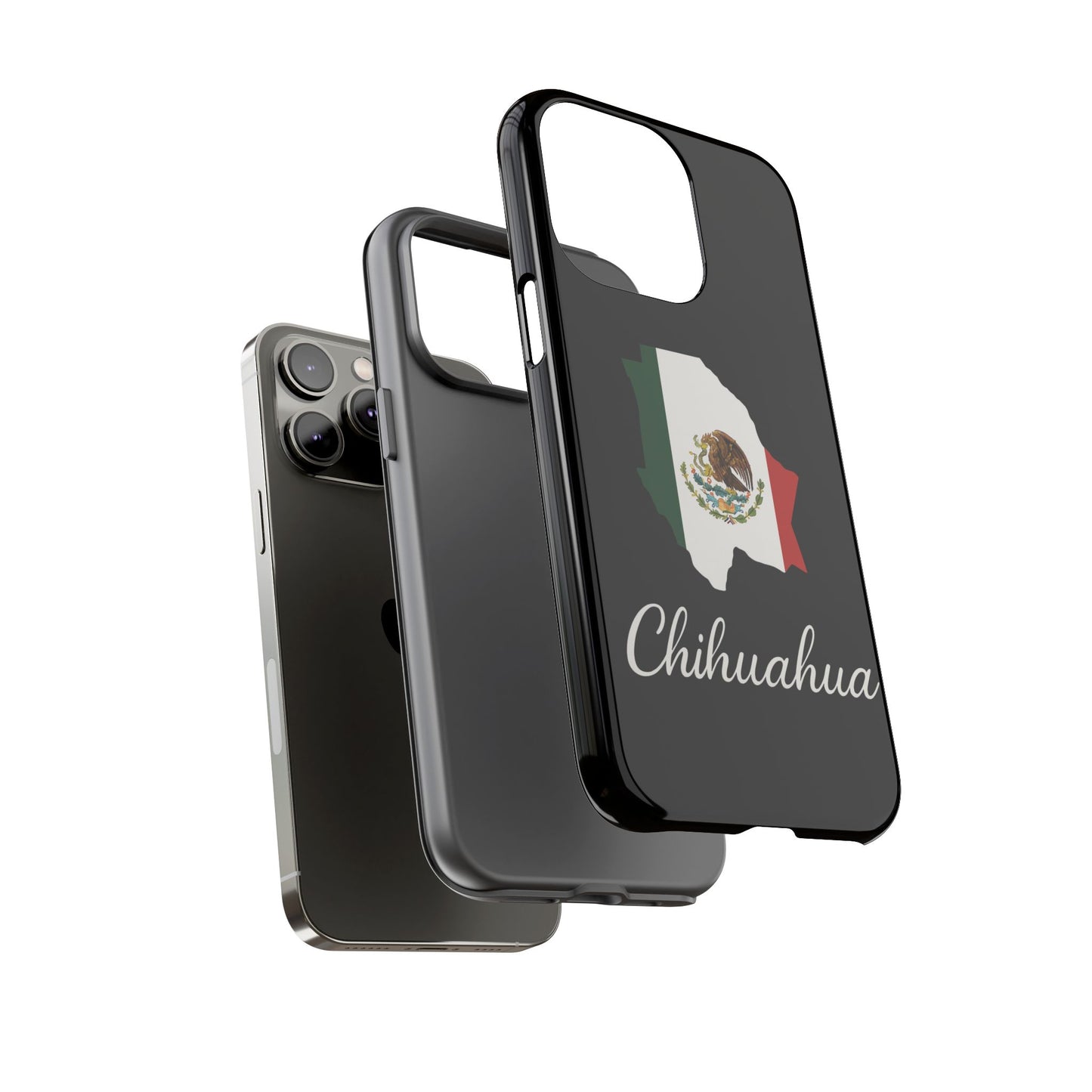 Chihuahua Mexico Flag Map Phone Case | Mexican American Pride Tough Case for iPhone & Samsung