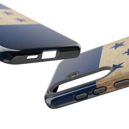 Honduras Flag Phone Case | Vintage Honduran Flag iPhone & Samsung Tough Protective Case
