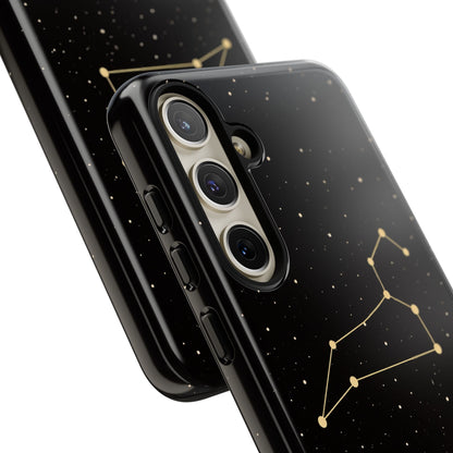 Leo Zodiac Constellation Phone Case – Luxe Gold Celestial Cover