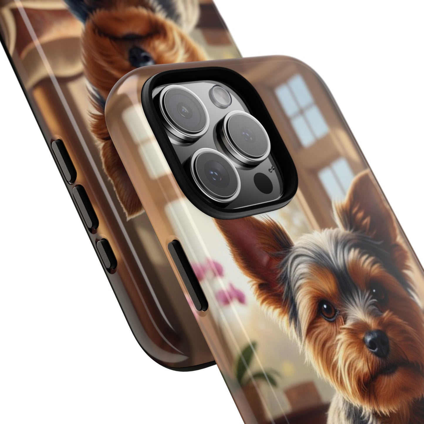 Yorkshire Terrier Phone Case – Cute Yorkie Puppy Tough Case (iPhone, Samsung, Pixel)