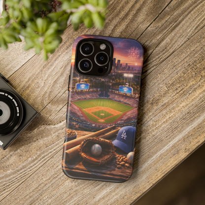 Baseball Sunset Stadium Phone Case LA Game Day Sports Aesthetic Case