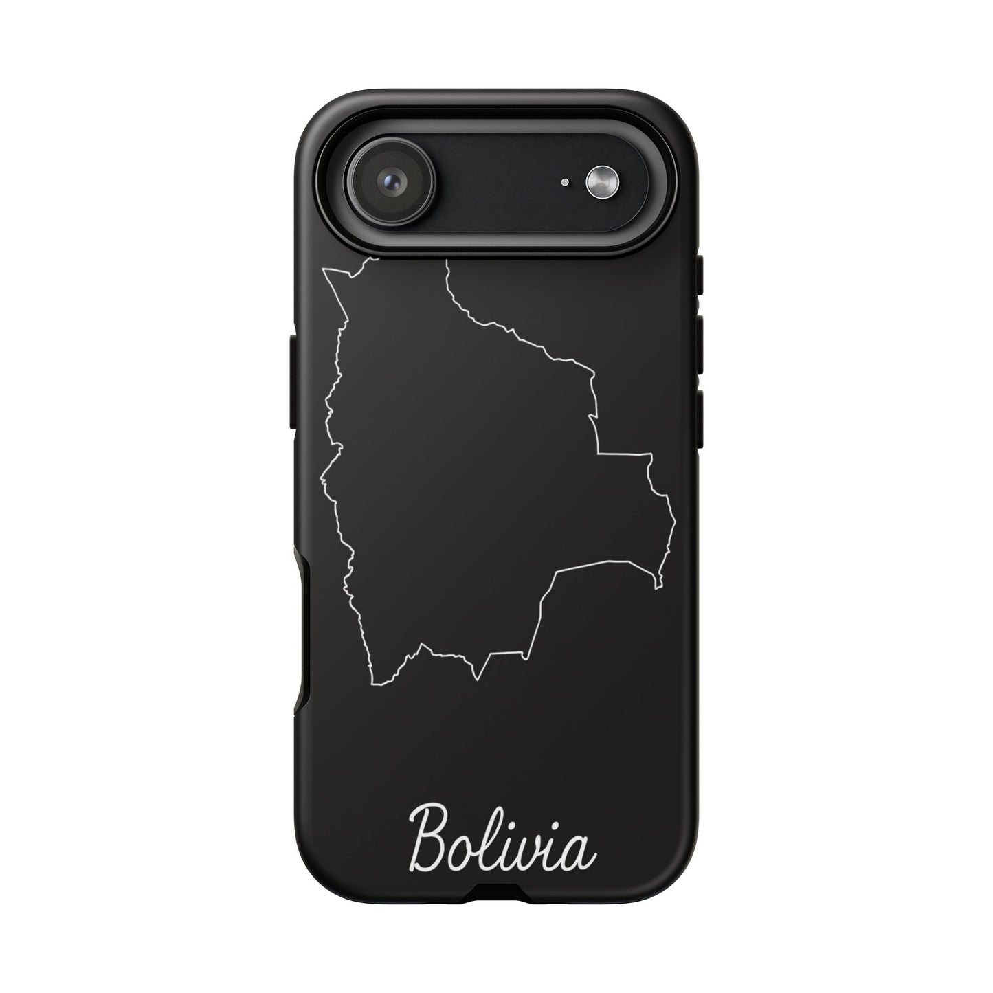 Bolivia Outline Phone Case – Minimal Country Map Tough Cover