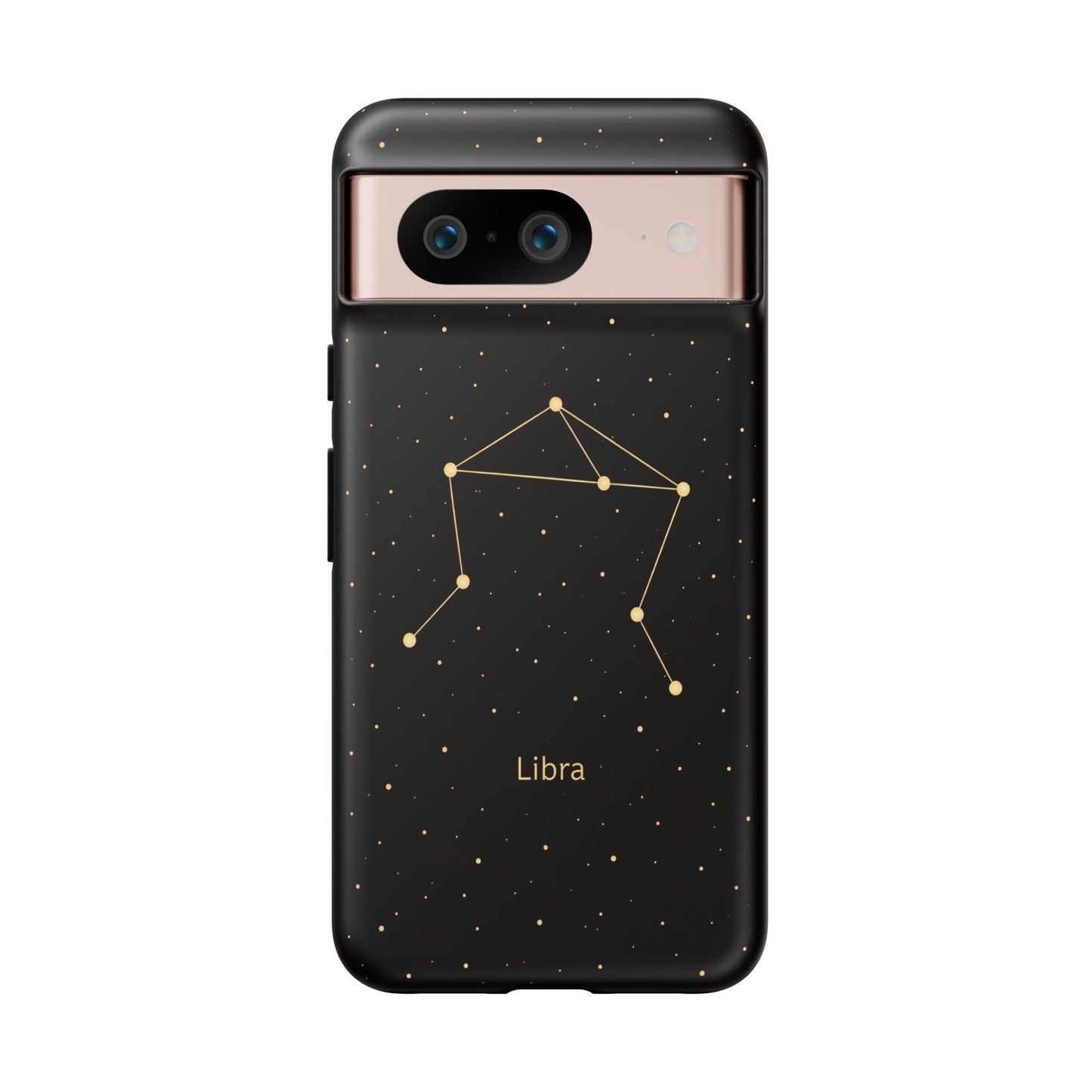 Libra Zodiac Constellation Phone Case – Luxe Gold Celestial Cover