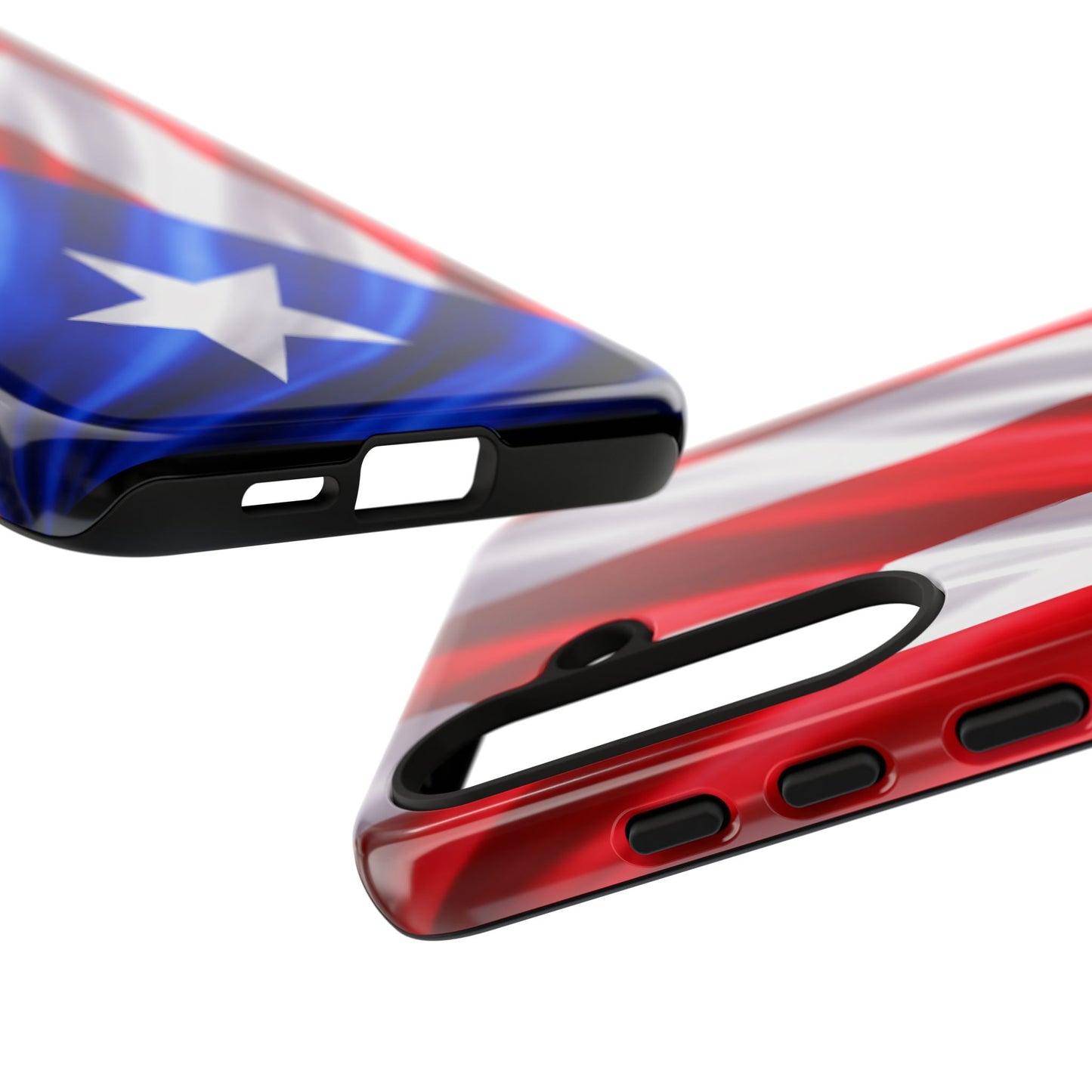 Puerto Rico Flag Phone Case | Boricua Pride Tough Case | Puerto Rican Flag Protective Cover for iPhone & Samsung