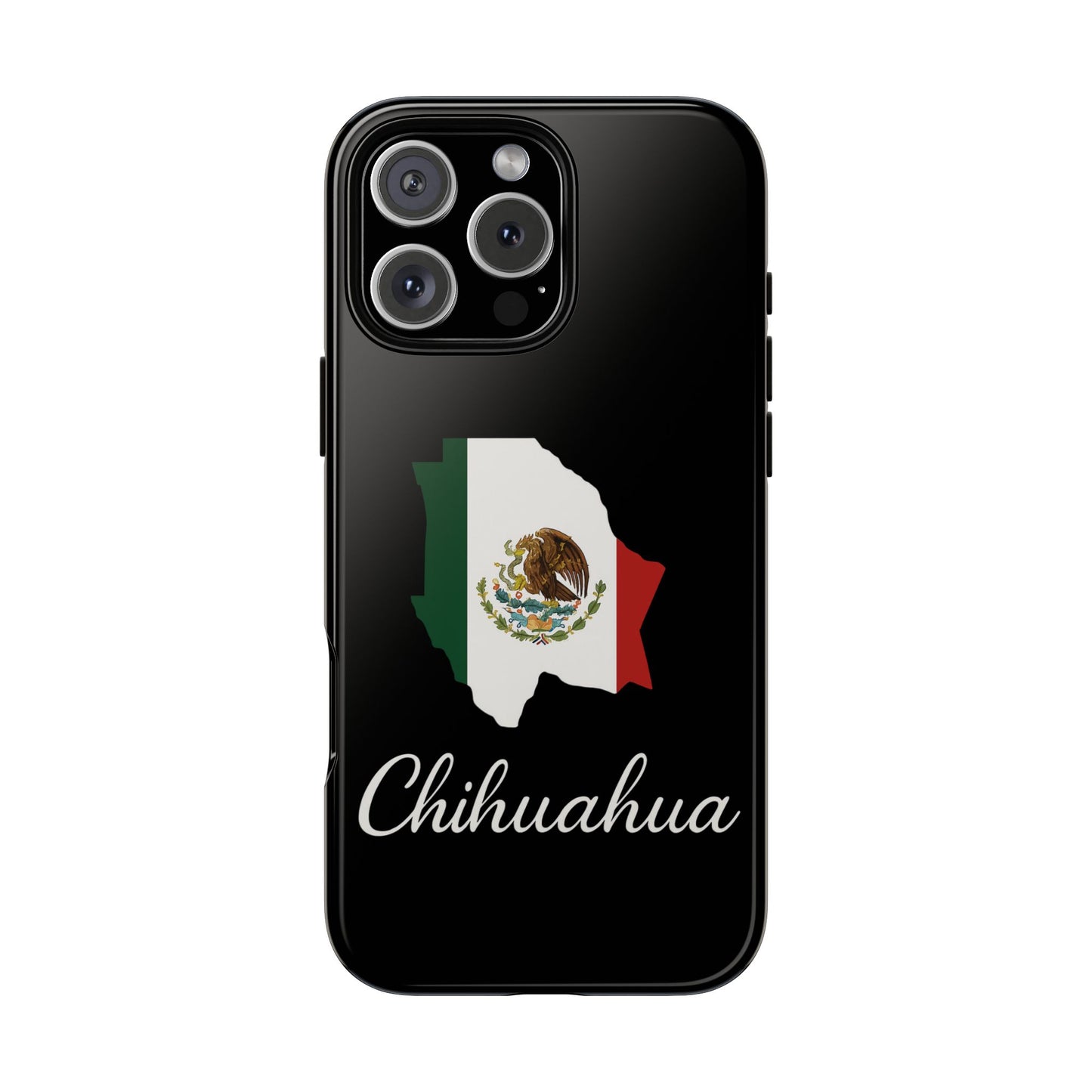 Chihuahua Mexico Flag Map Phone Case | Mexican American Pride Tough Case for iPhone & Samsung
