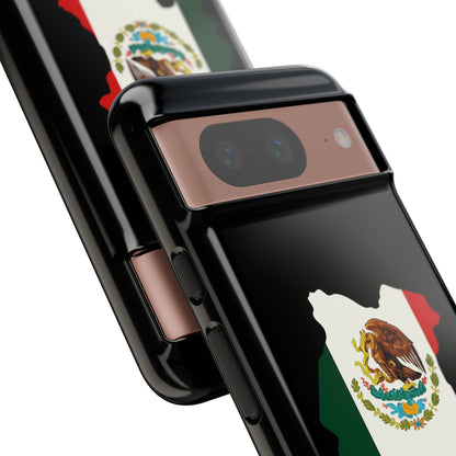 Guanajuato Mexico Flag Map Phone Case | Mexican American Pride Tough Case for iPhone & Samsung