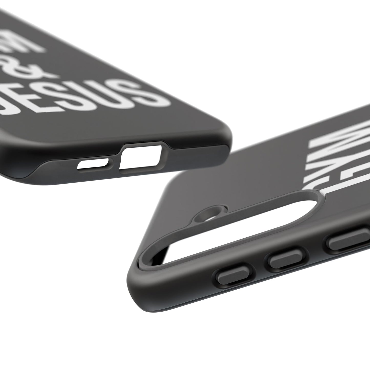 Gym & Jesus Phone Case Christian Faith Workout Gym Motivation Case