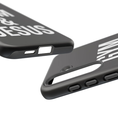 Gym & Jesus Phone Case Christian Faith Workout Gym Motivation Case
