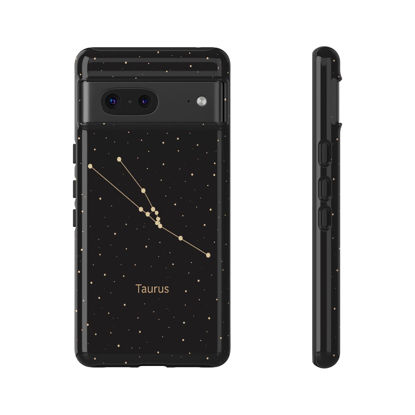 Taurus Zodiac Constellation Phone Case – Luxe Gold Celestial Cover