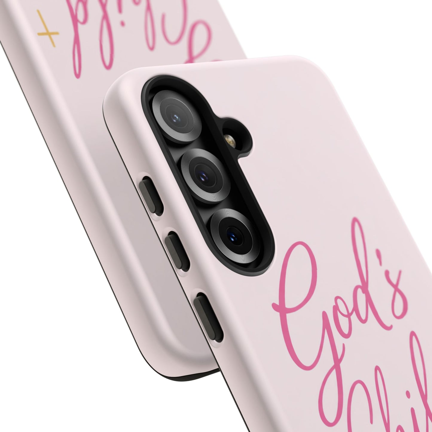Gods Child Phone Case Christian Pink Aesthetic Tough iPhone Case