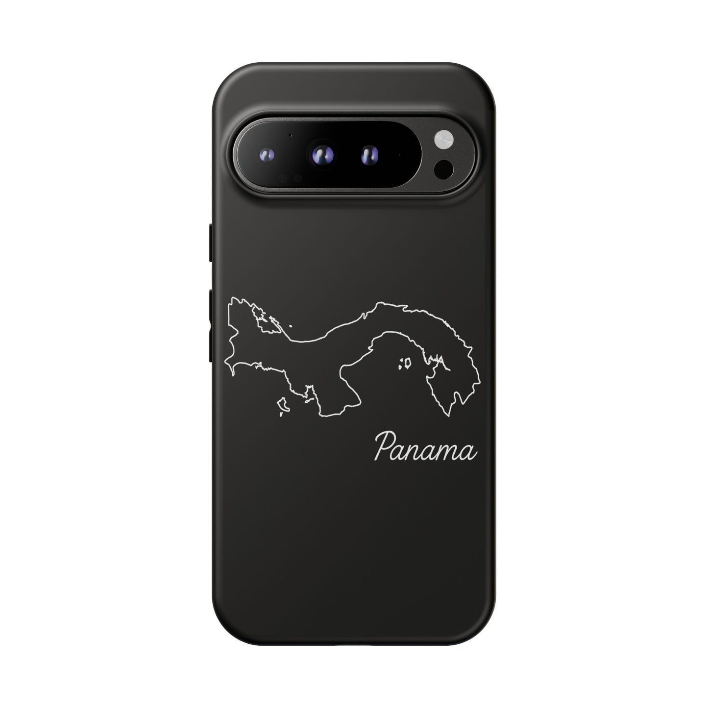 Panama Outline Phone Case – Minimal Country Map Tough Case (iPhone, Samsung, Pixel)