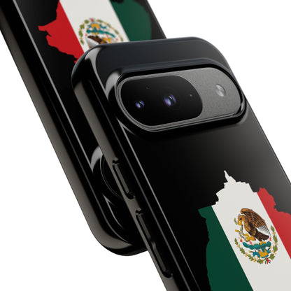 Aguascalientes Mexico Flag Map Phone Case | Mexican American Pride Tough Case for iPhone & Samsung