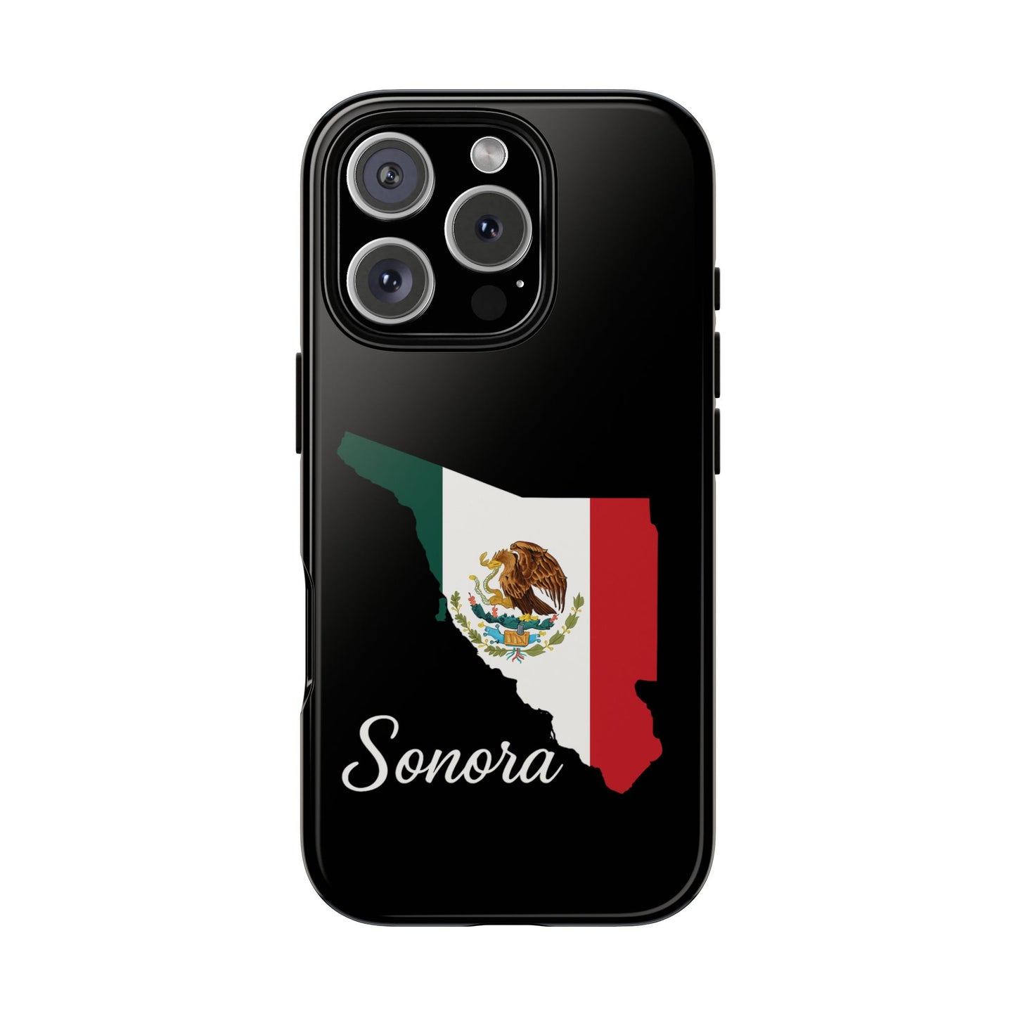 Sonora Mexico Flag Map Phone Case | Mexican American Pride Tough Case for iPhone & Samsung