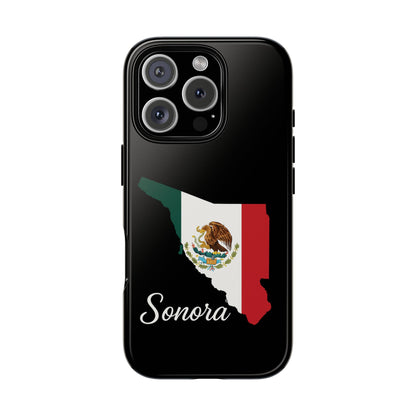 Sonora Mexico Flag Map Phone Case | Mexican American Pride Tough Case for iPhone & Samsung