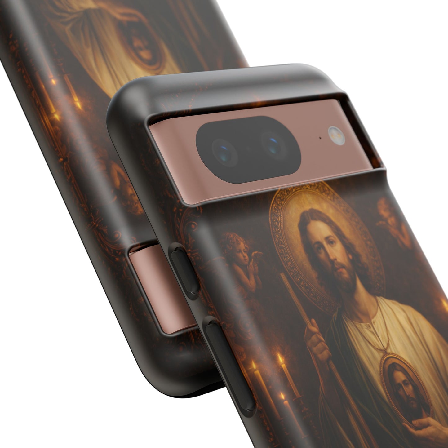 San Judas Phone Case Saint Jude Catholic Saint Religious Art Portrait Tough