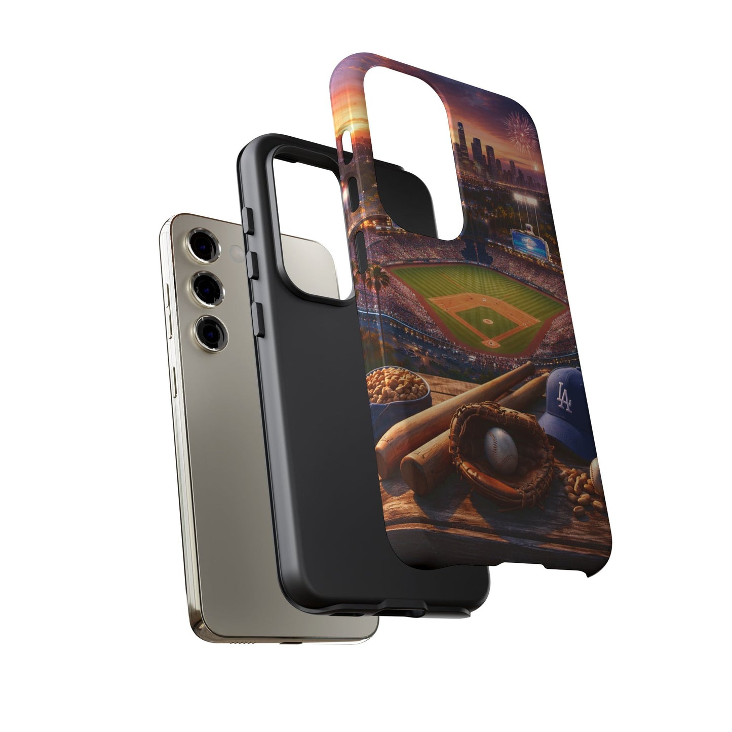 Baseball Sunset Stadium Phone Case LA Game Day Sports Aesthetic Case