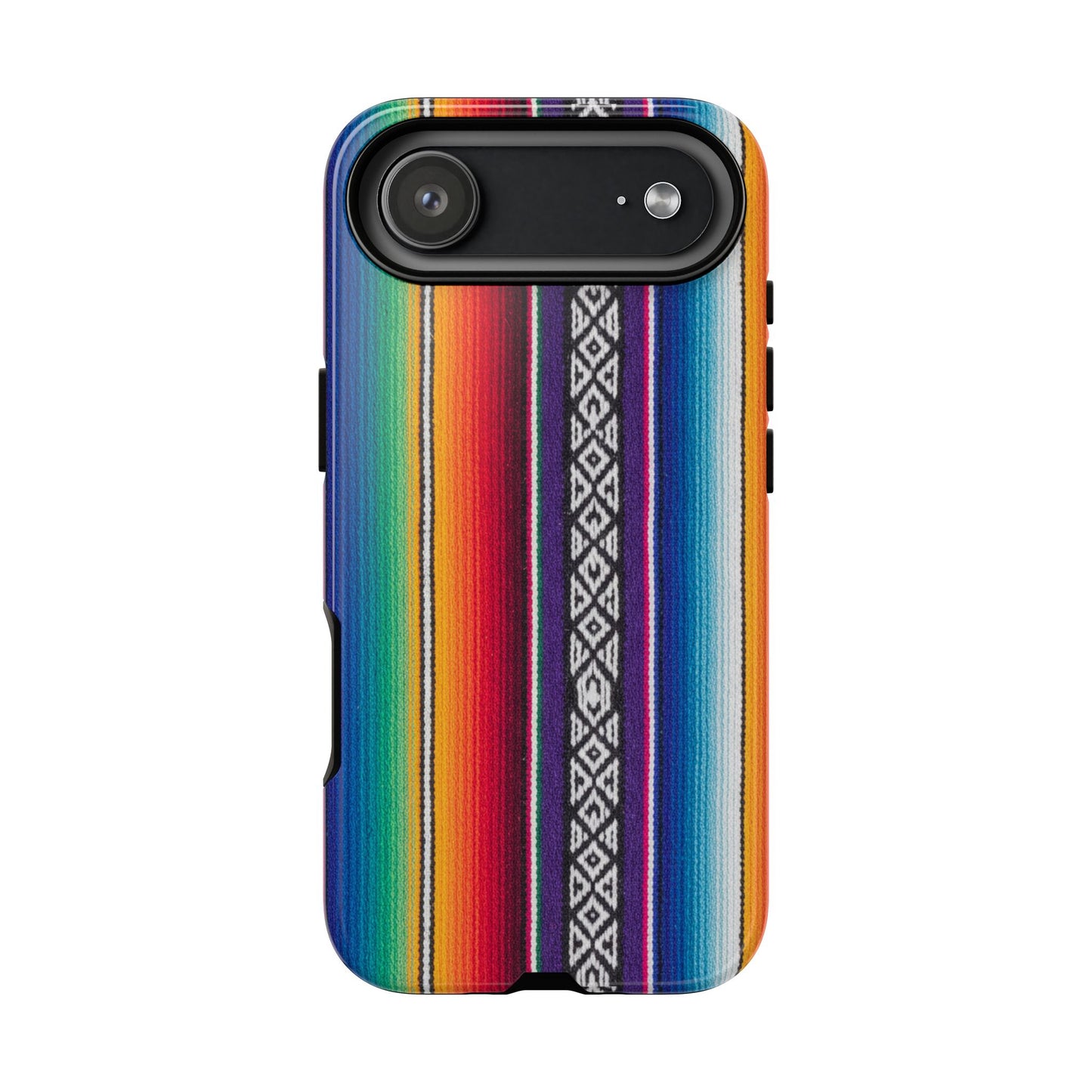 Serape Stripe Phone Case – Colorful Mexican Blanket Pattern Tough Case