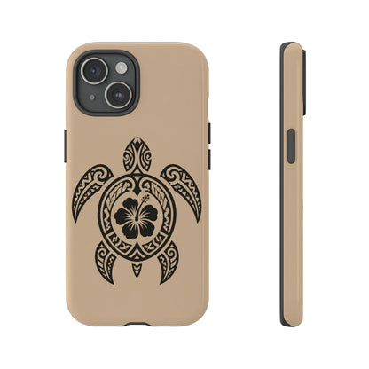 Polynesian Turtle Phone Case | Hawaiian Beach Tough Cover