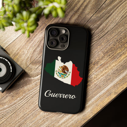 Guerrero Mexico Flag Map Phone Case | Mexican American Pride Tough Case for iPhone & Samsung