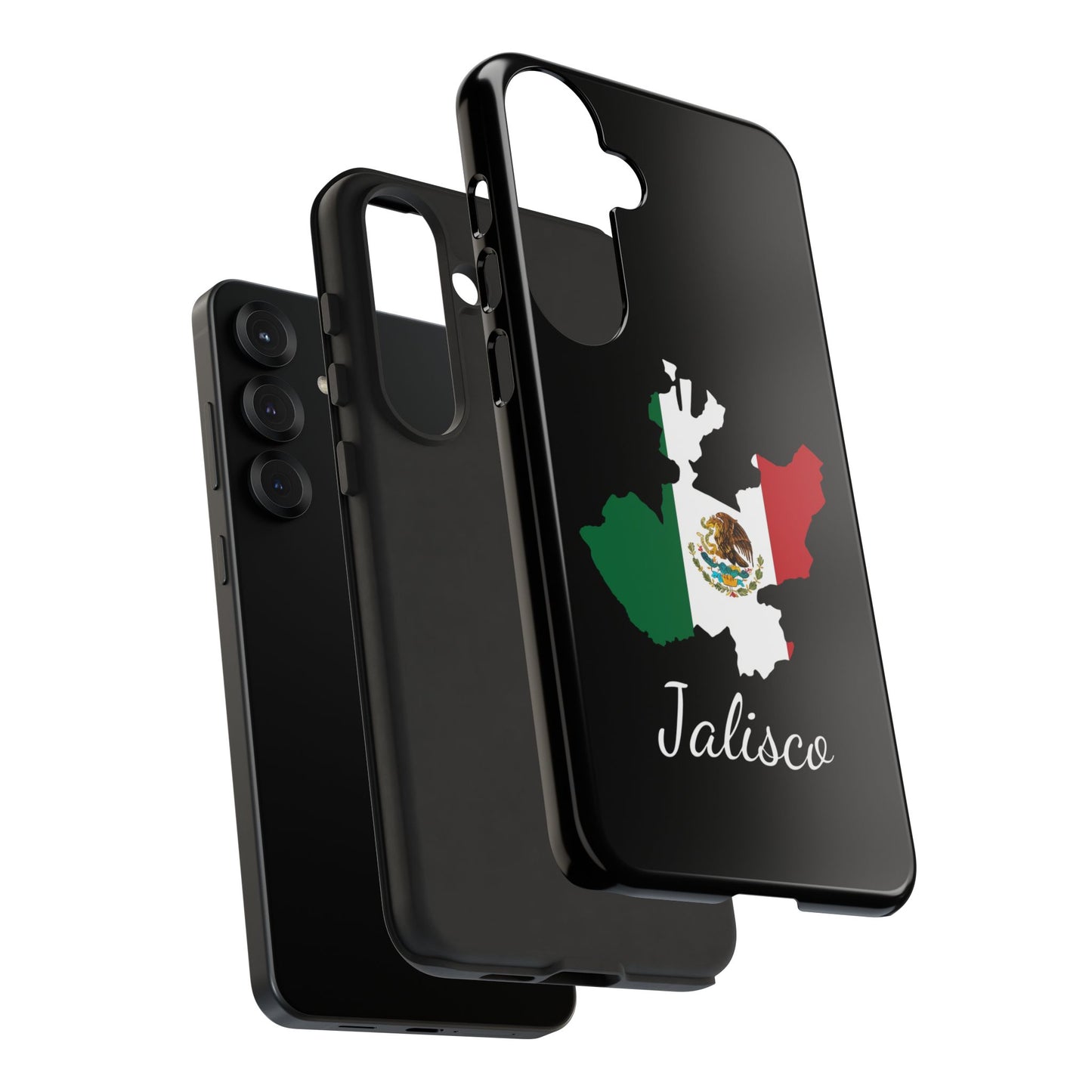 Jalisco Mexico Flag Map Phone Case | Mexican American Pride Tough Case for iPhone & Samsung