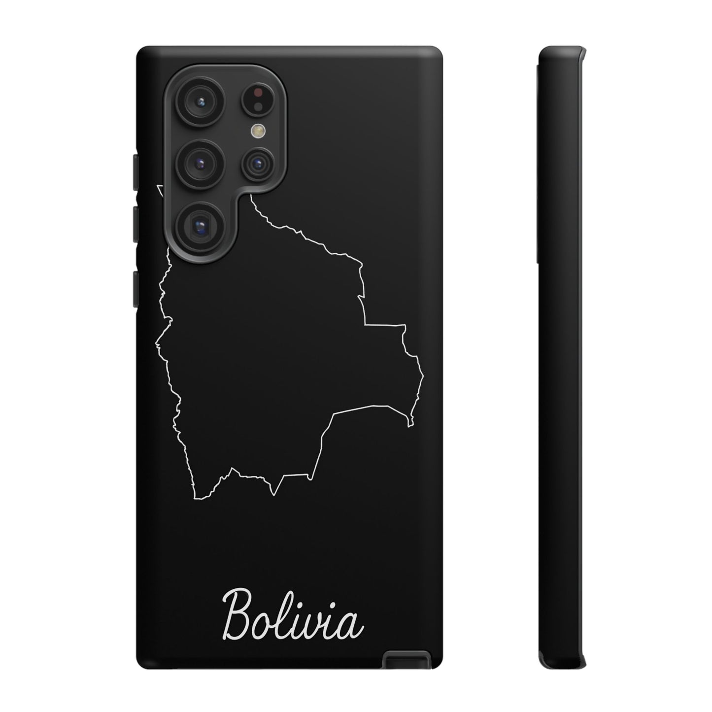 Bolivia Outline Phone Case – Minimal Country Map Tough Cover
