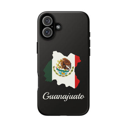 Guanajuato Mexico Flag Map Phone Case | Mexican American Pride Tough Case for iPhone & Samsung