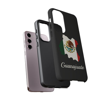 Guanajuato Mexico Flag Map Phone Case | Mexican American Pride Tough Case for iPhone & Samsung