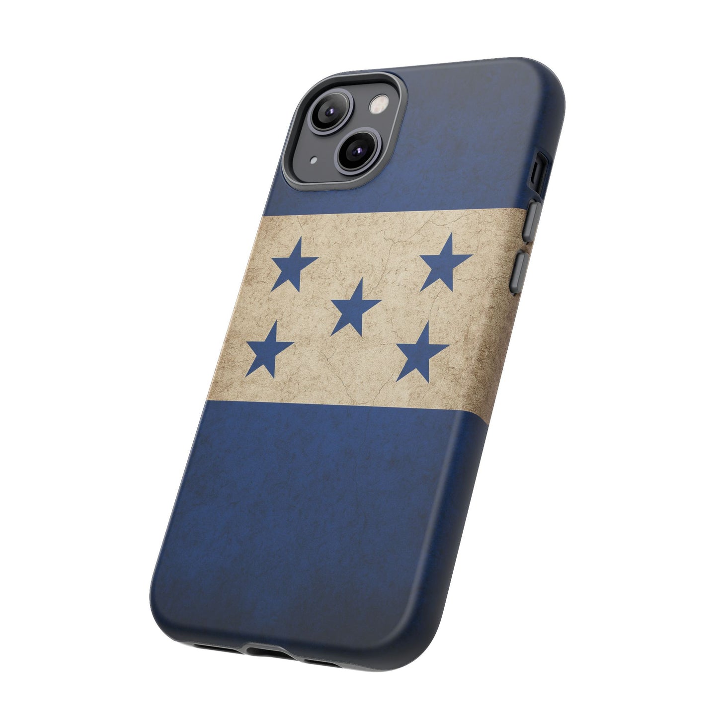Honduras Flag Phone Case | Vintage Honduran Flag iPhone & Samsung Tough Protective Case