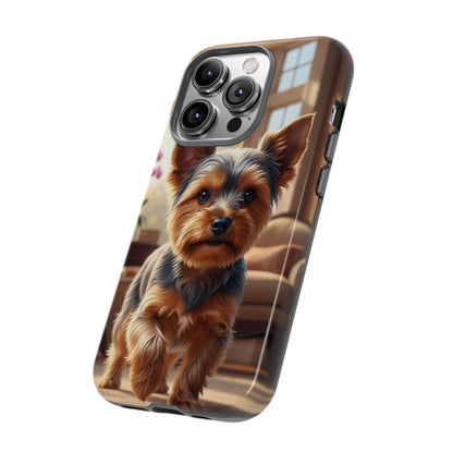 Yorkshire Terrier Phone Case – Cute Yorkie Puppy Tough Case (iPhone, Samsung, Pixel)