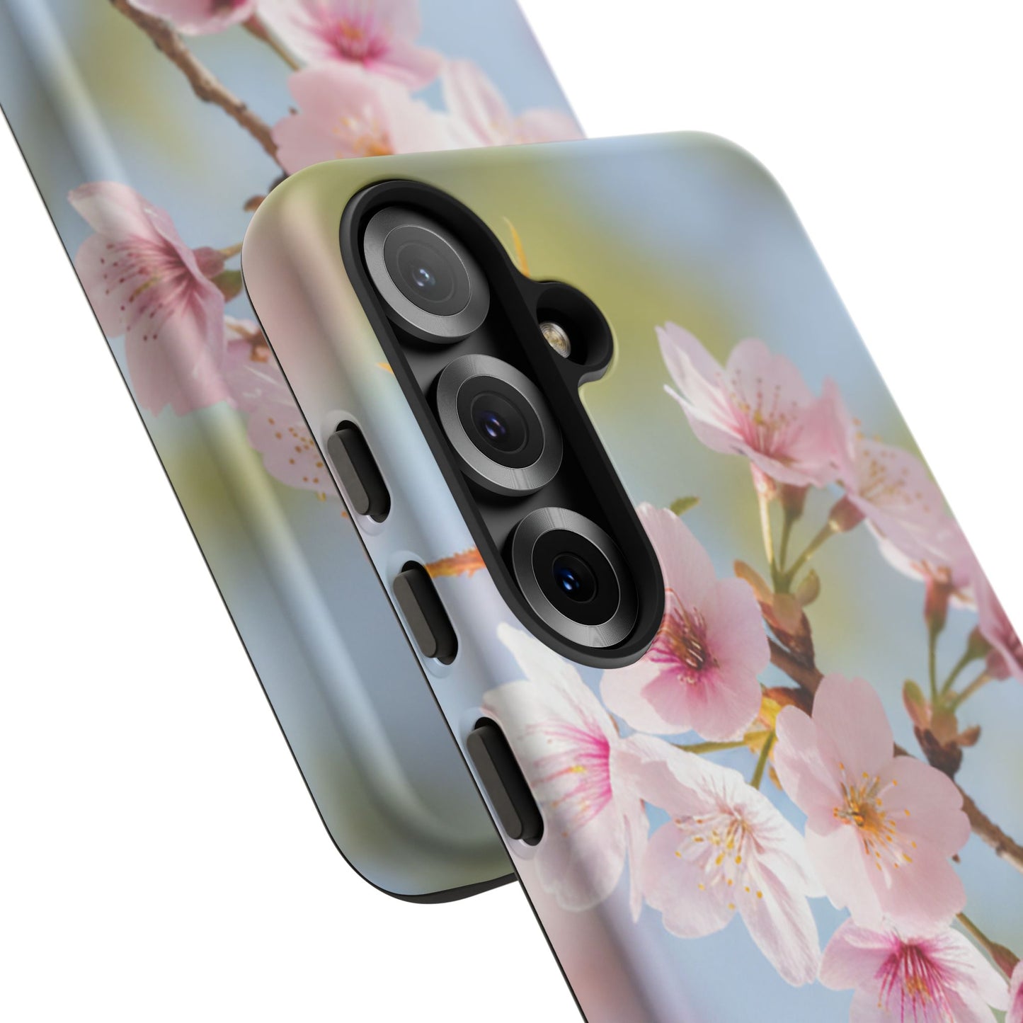 Cherry Blossom Phone Case – Pink Floral Tough Case (iPhone, Samsung Galaxy, Pixel)