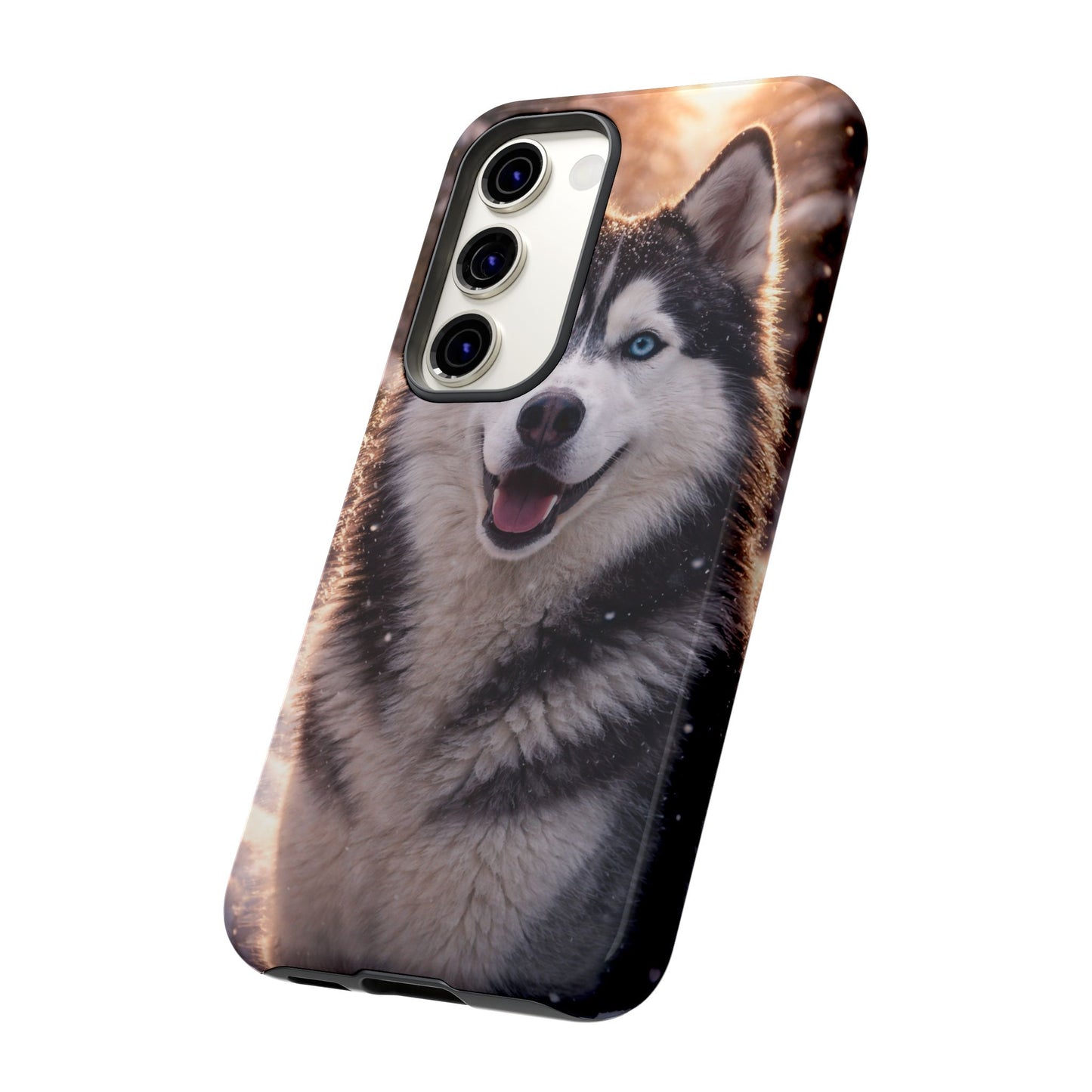 Siberian Husky Tough Phone Case | Blue Eyes Dog Cover Protective iPhone Case
