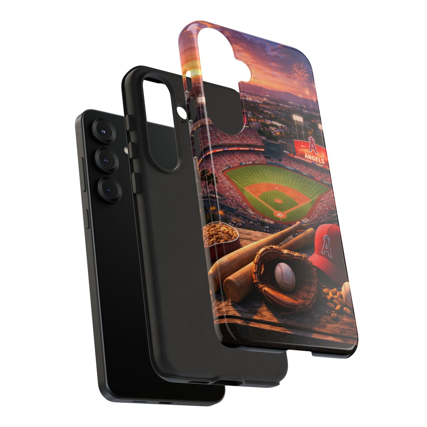 Baseball Stadium Phone Case Sports Fan Ballpark Game Day Tough Case