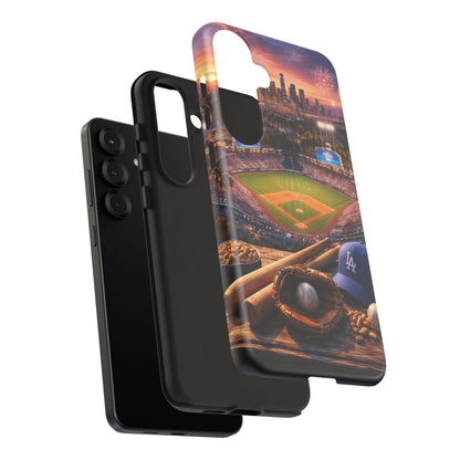 Baseball Sunset Stadium Phone Case LA Game Day Sports Aesthetic Case