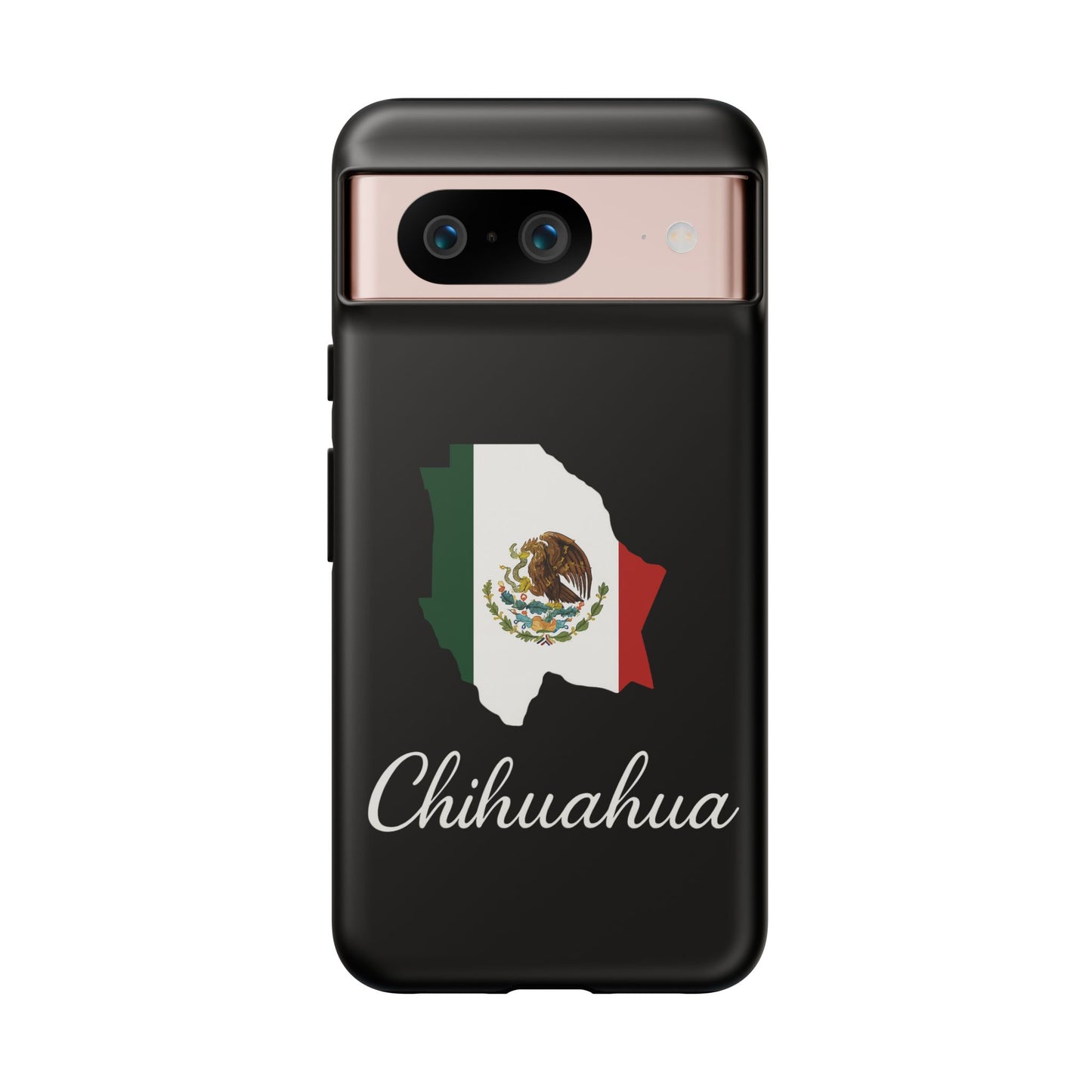 Chihuahua Mexico Flag Map Phone Case | Mexican American Pride Tough Case for iPhone & Samsung