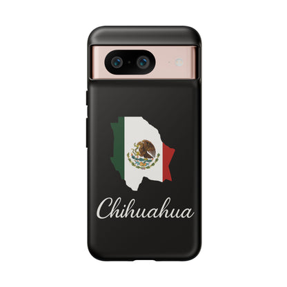 Chihuahua Mexico Flag Map Phone Case | Mexican American Pride Tough Case for iPhone & Samsung