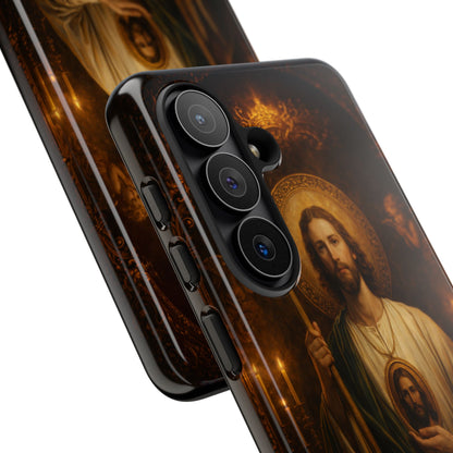 San Judas Phone Case Saint Jude Catholic Saint Religious Art Portrait Tough