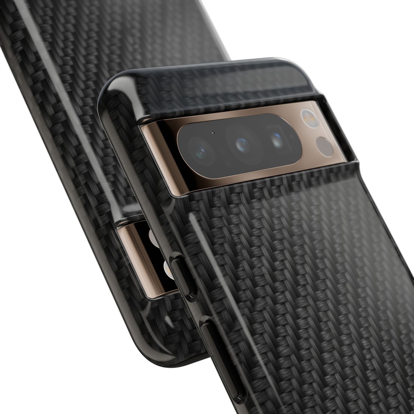 Carbon Fiber Inspired Phone Case – Rugged Slim Protective Tech Case for iPhone & Samsung