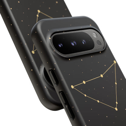 Capricorn Zodiac Constellation Phone Case – Luxe Gold Celestial Cover