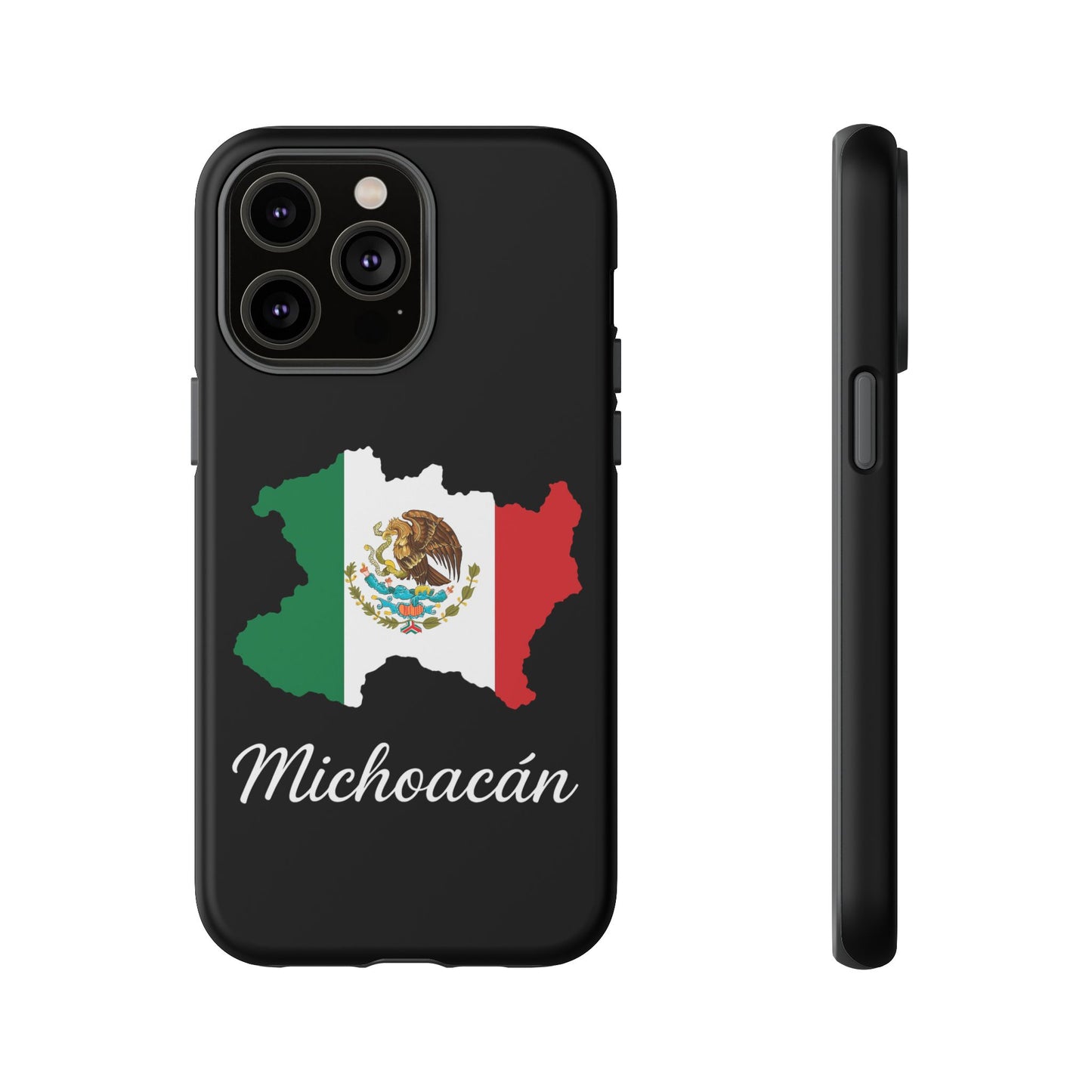 Michoacán Mexico Flag Map Phone Case | Mexican American Pride Tough Case for iPhone & Samsung