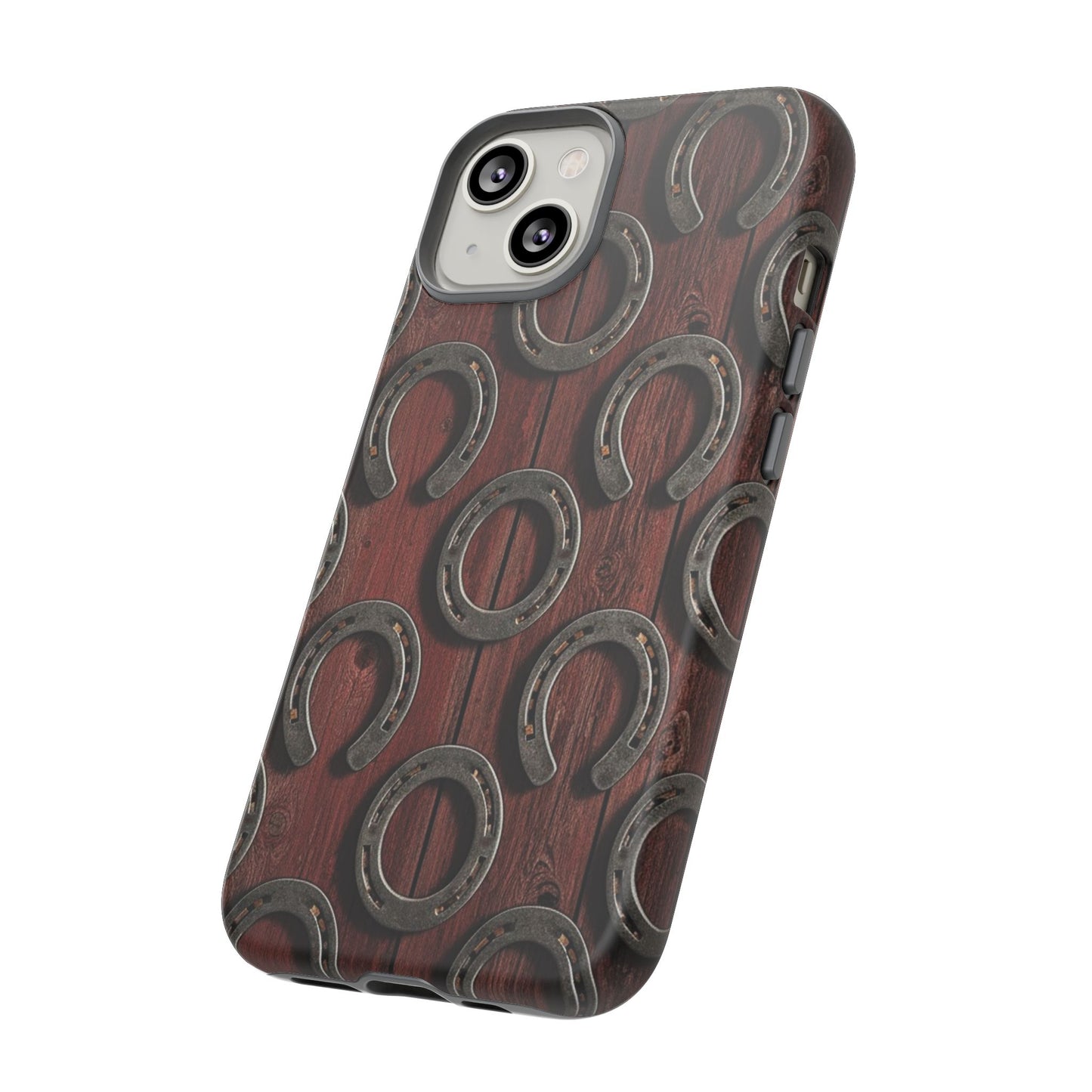 Rustic Horseshoe Western Phone Case – Cowboy Country Ranch Tough Case