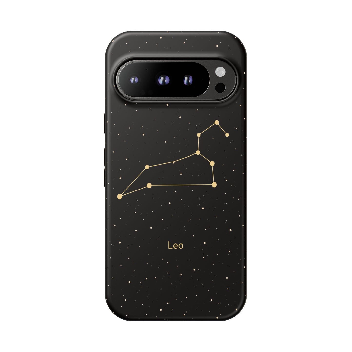 Leo Zodiac Constellation Phone Case – Luxe Gold Celestial Cover