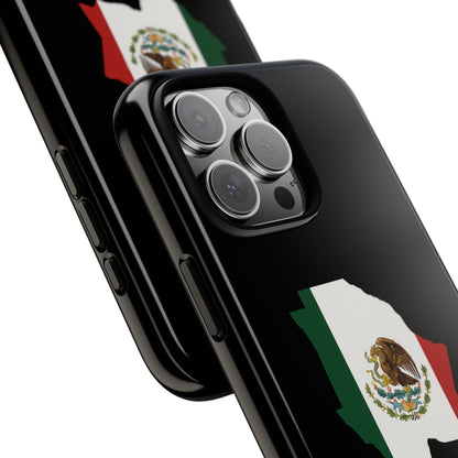 Chihuahua Mexico Flag Map Phone Case | Mexican American Pride Tough Case for iPhone & Samsung