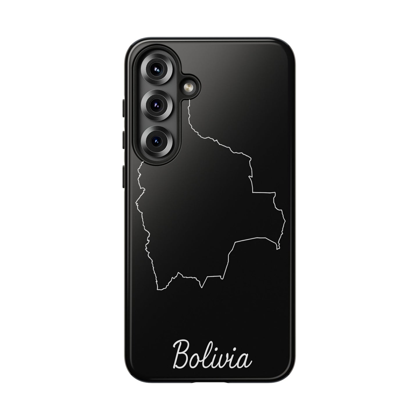 Bolivia Outline Phone Case – Minimal Country Map Tough Cover